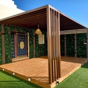 برجولات خشبية 