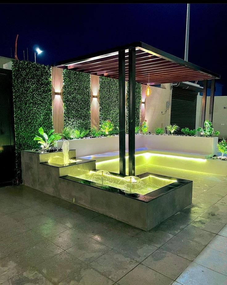 مظلات حدائق حديثة